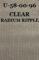 U-58-00-96 CLEAR RADIUM RIPPLE 