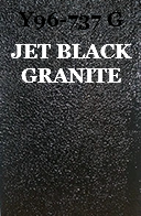 Y96-737 G JET BLACK GRANITE 