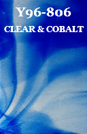 Y96-806 CLEAR & COBALT 